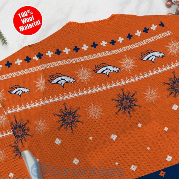 Denver Broncos Mickey Mouse Funny Ugly Christmas 3D Sweater Product Photo