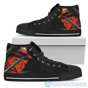 Denver Broncos Nightmare Freddy High Top Shoes Product Photo