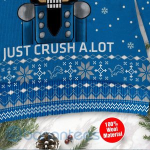 Detroit Lions I Am Not A Player I Just Crush Alot Ugly Christmas 3D Sweater Product Photo