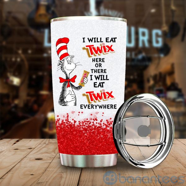 Dr Suess Eat Twix Here Or There Everywhere Tumbler Product Photo