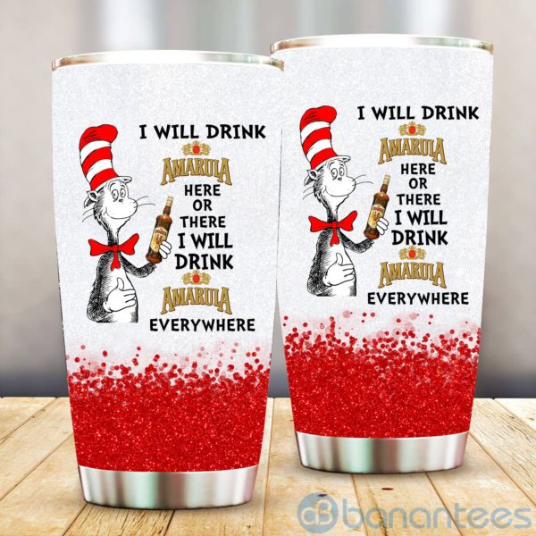 Dr Suess I Will Drink Amarula Everywhere Tumbler Product Photo