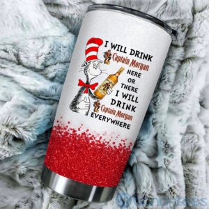 Dr Suess I Will Drink Captian Morgan Everywhere Tumbler Product Photo