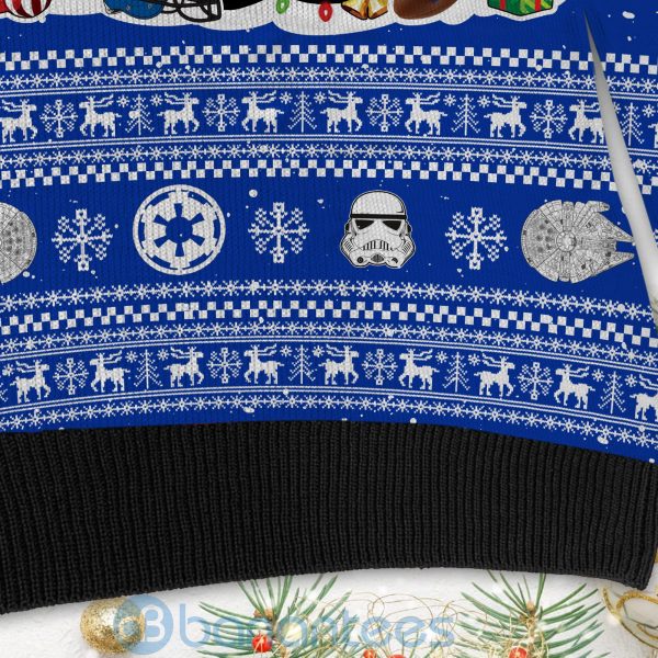 Duke Blue Devils Star Wars Ugly Christmas 3D Sweater Product Photo