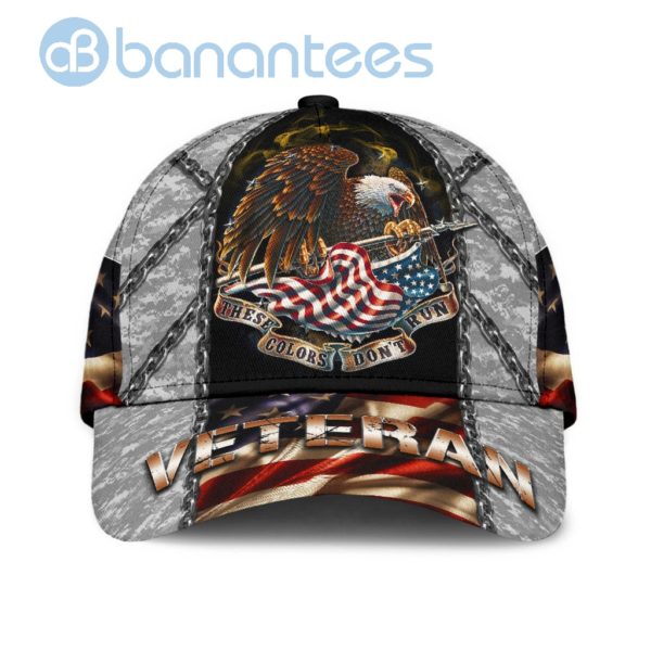 Eagle Veteran Army Printed All Over Printed 3D Cap Product Photo