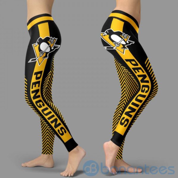 Fans Pittsburgh Penguins Leggings For Women Product Photo