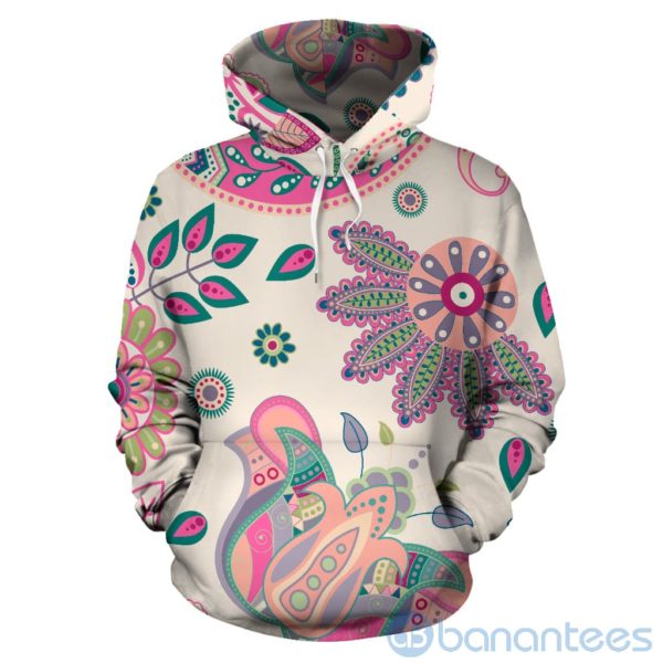 Floral Zen Boho All Over Printed 3D Hoodie Product Photo