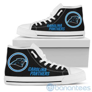 For Fans Carolina Panthers High Top Shoes Product Photo