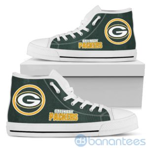 For Fans Green Bay Packers High Top Shoes Product Photo