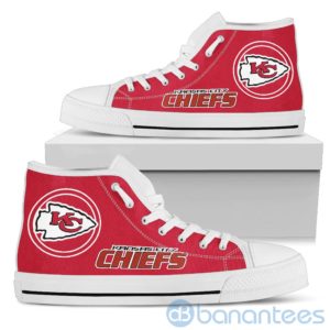 For Fans Kansas City Chiefs High Top Shoes Product Photo