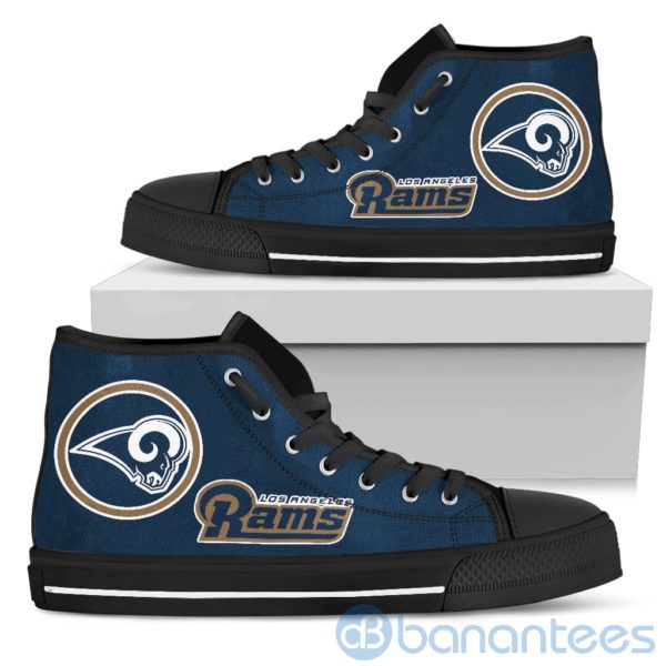 For Fans Los Angeles Rams High Top Shoes Product Photo