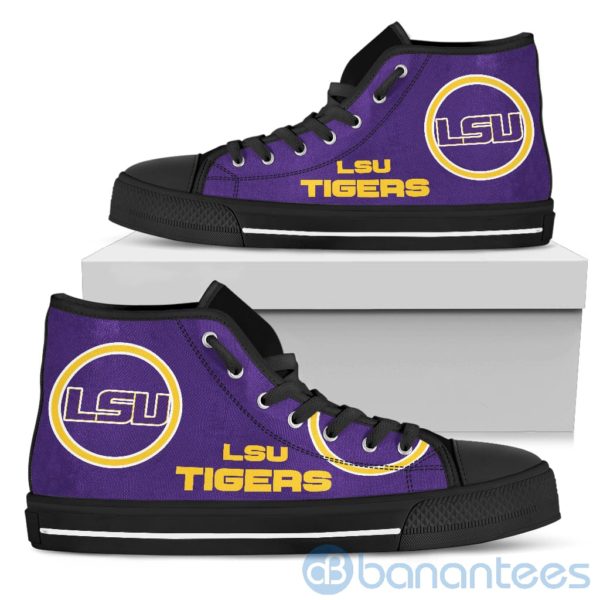 For Fans LSU Tigers High Top Shoes Product Photo