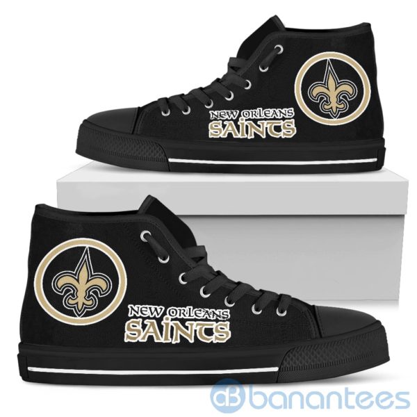 For Fans New Orleans Saints High Top Shoes Product Photo