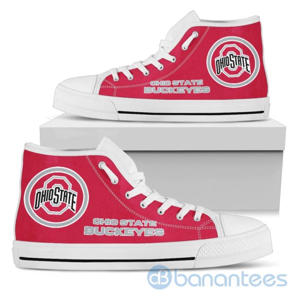 For Fans Ohio State Buckeyes High Top Shoes Product Photo