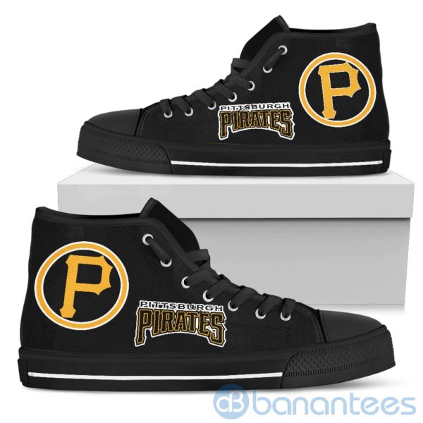 For Fans Pittsburgh Pirates High Top Shoes Product Photo