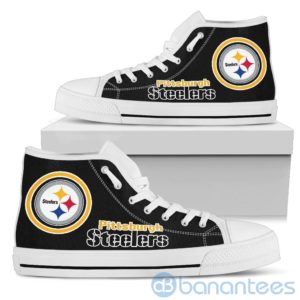 For Fans Pittsburgh Steelers High Top Shoes Product Photo