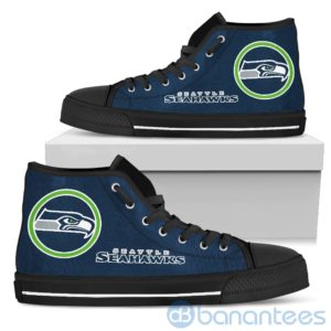 For Fans Seattle Seahawks High Top Shoes Product Photo