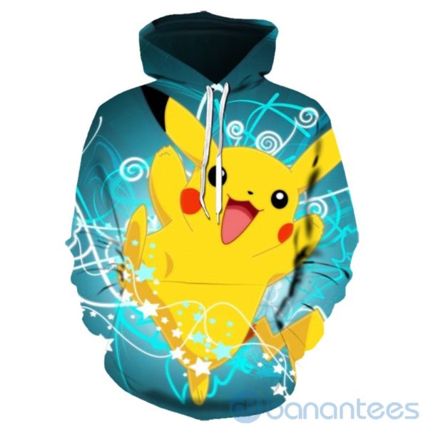 Funny Pikachiu Pokemon All Over Printed 3D Hoodie Product Photo