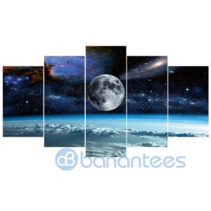 Galaxy Outer Space Universe Planet Earth Galaxy Stars Wall Art Product Photo