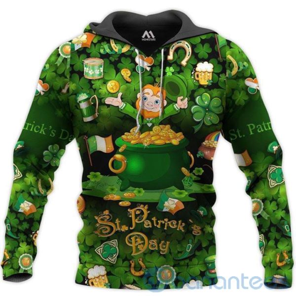 Gift For St Patrick's Day All Over Printed 3D Hoodie Product Photo
