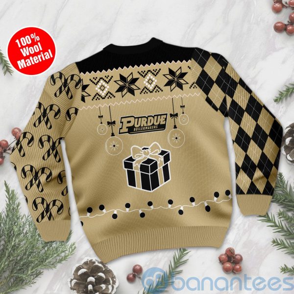 Gift Purdue Boilermakers Funny Ugly Christmas 3D Sweater Product Photo