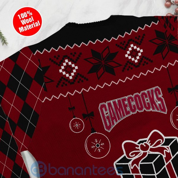 Gift South Carolina Gamecocks Funny Ugly Christmas 3D Sweater Product Photo