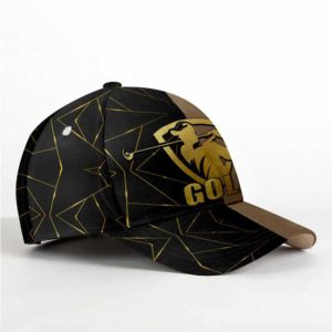 Golden Lines Golf All Over Printed 3D Cap Product Photo