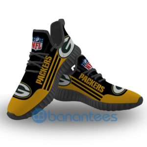 Green Bay Packers Sneakers Running Shoes Raze Shoes Product Photo