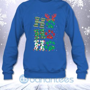 Ho Ho Ho Christmas Dog Lovers Funny Gift Sweatshirt Product Photo