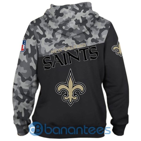 Hoodies 3D New Orleans Saints Military Hoodies Product Photo
