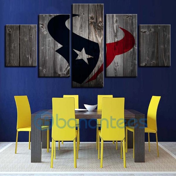 Houston Texans Wall Art Background Wood For Living Room Product Photo
