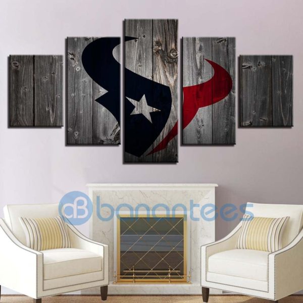 Houston Texans Wall Art Background Wood For Living Room Product Photo