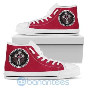 I Can Do All Things Through Christ Los Angeles Angels High Top Shoes Product Photo