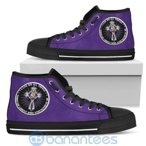 I Can Do All Things Through Christ LSU Tigers High Top Shoes Product Photo