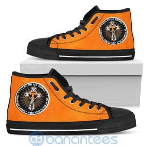 I Can Do All Things Through Christ Tennessee Volunteers High Top Shoes Product Photo