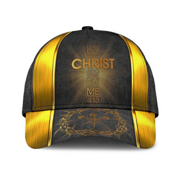 I Cano All Thing Through Christ All Over Printed 3D Cap Product Photo