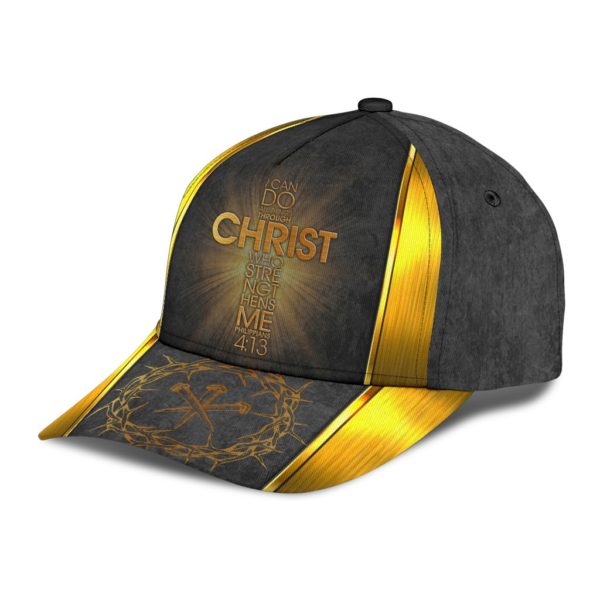 I Cano All Thing Through Christ All Over Printed 3D Cap Product Photo