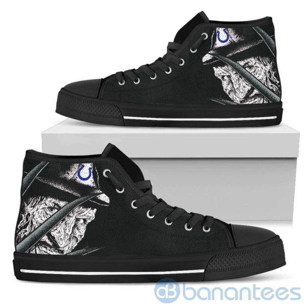 Indianapolis Colts Nightmare Freddy High Top Shoes Product Photo