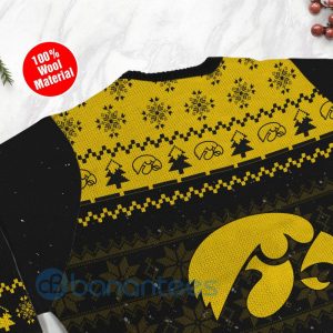 Iowa Hawkeyes Snoopy Dabbing Ugly Christmas 3D Sweater Product Photo