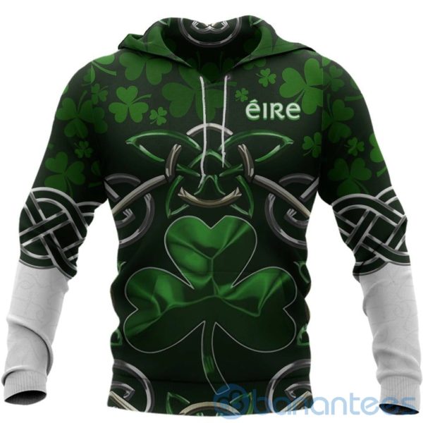 Irish Saint Patrick's Day Shamrock Best Gift All Over Printed 3D Hoodie Sweatshirt Product Photo