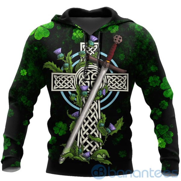 Irish St Patrick's Day All Over Printed 3D Hoodie Sweatshirt Product Photo