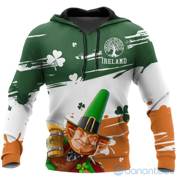 Irish St Patrick's Day Funny Gift All Over Printed 3D Hoodie Product Photo