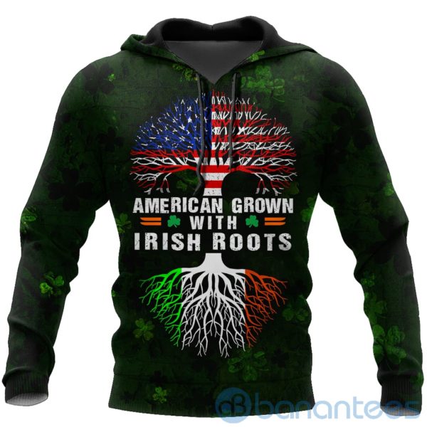 Irish St.Patrick Day American Grown All Over Printed 3D Hoodie Sweatshirt Product Photo