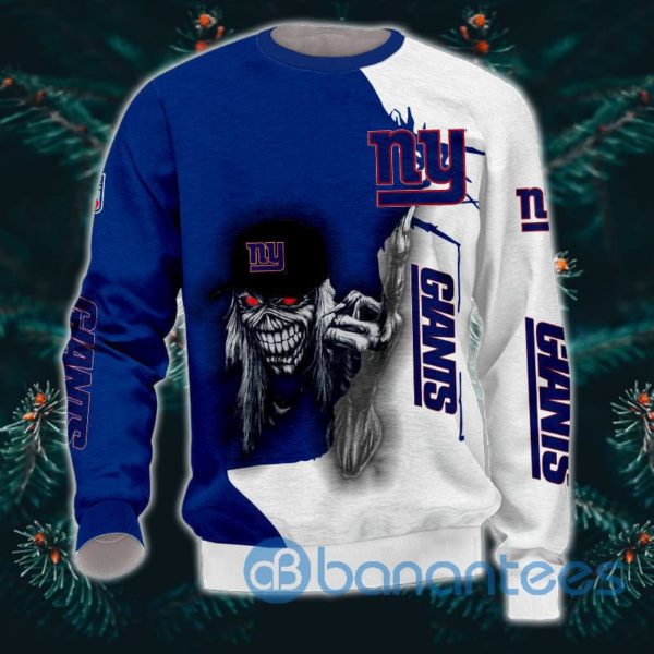 Iron Maiden New York Giants Halloween Full Printed 3D Sweatshirt Product Photo