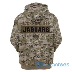 Jacksonville Jaguars Hoodie Camo Printed 3D Pullover All Over Printed 3D Hoodie Zip Hoodie Product Photo