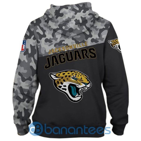 Jacksonville Jaguars Military Hoodies All Over Printed Product Photo