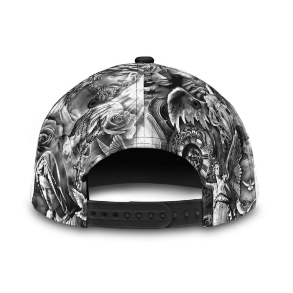 Jesus Christ Cross Andragons Printed Cap For Men And Women Product Photo