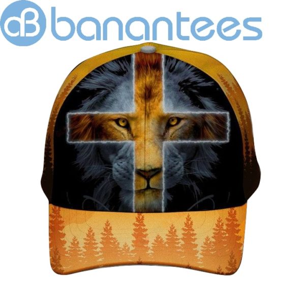 Jesus Christ God Lion All Over Printed 3D Cap Product Photo