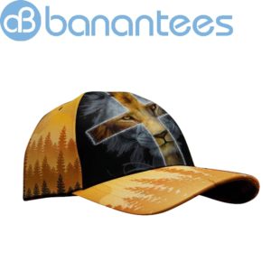Jesus Christ God Lion All Over Printed 3D Cap Product Photo