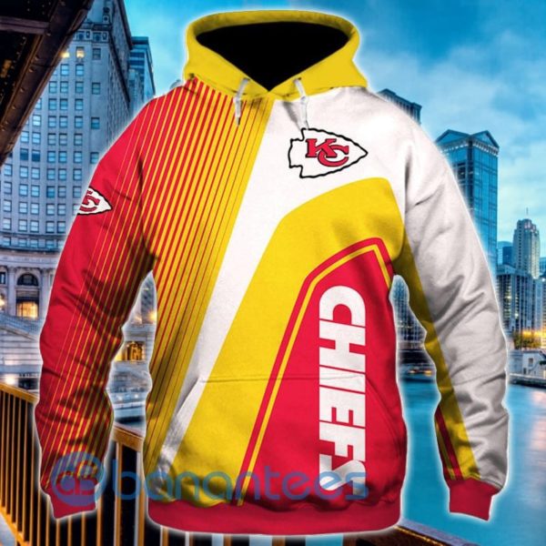Kansas City Chiefs All Over Printed 3D Hoodie Zip Hoodie Product Photo