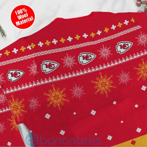 Kansas City Chiefs Mickey Mouse Funny Ugly Christmas 3D Sweater Product Photo